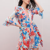 Summer of Love Frilled Mini Dress