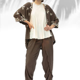 Moss Green Kimono Set
