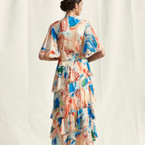 Asymmetrical Tier Dress