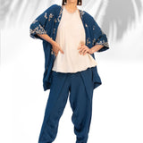 Saphire Blue Kimono Set