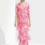 Sakura Tiered Maxi Dress