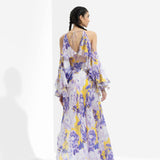 Sumire Printed Butterfly Dress