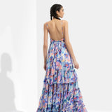 Matsu Printed Long Dress