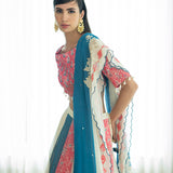 Printed Patchwork Lehenga Set