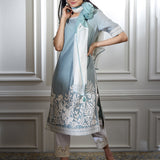 Green Dori Embroidered Kurta Set