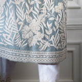 Green Dori Embroidered Kurta Set