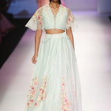 Aqua Garden Lehenga Set