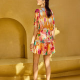 Multi Rush Short Dress