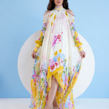 Asymmetric Maxi Dress