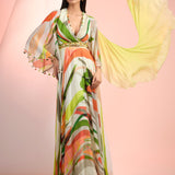 Lime Summer Ombre Dress