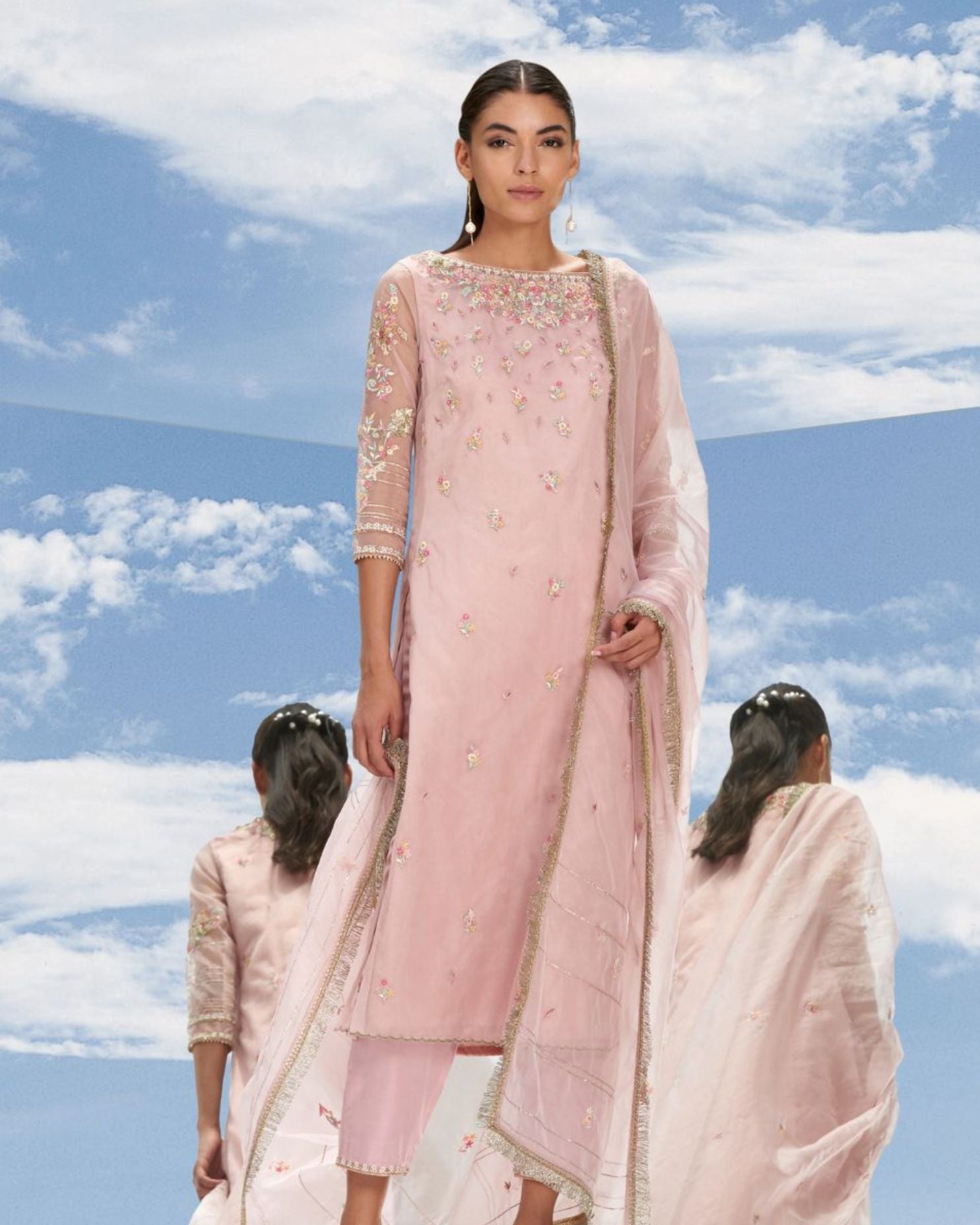 Disperse Garden Kurta