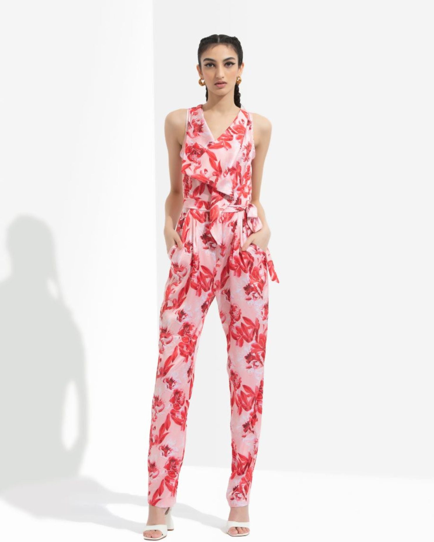 Mirrai Printed Jumpsuit