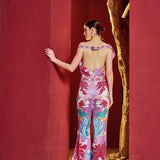 Multi Floral Romance Jumpsuit