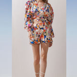 Satin Multi Geometric Set