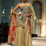 Heritage Mosaic Kurta-Sharara Ensemble