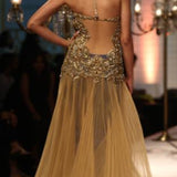 Golden Dusk Gown