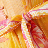 Bloom Yellow Flower Dress