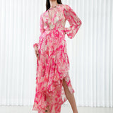 Orchid High Low Maxi Dress