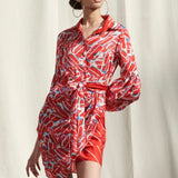 Drape Short Dress
