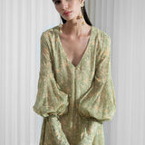 Printed Asymmetrical Tunic Dress