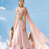 Eden Pink Drape Saree