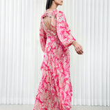Orchid High Low Maxi Dress