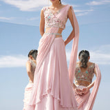 Eden Pink Drape Saree