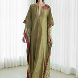 Self Shine Solid Kaftan
