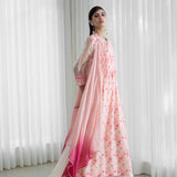 Pintucks Kurta With Sharara And Dupatta