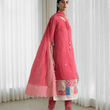 Straight Kurta Paired With Pants And Dupatta