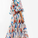 Summer of love bodysuit with cape