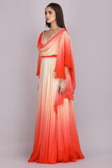 Sunset Glow Gown
