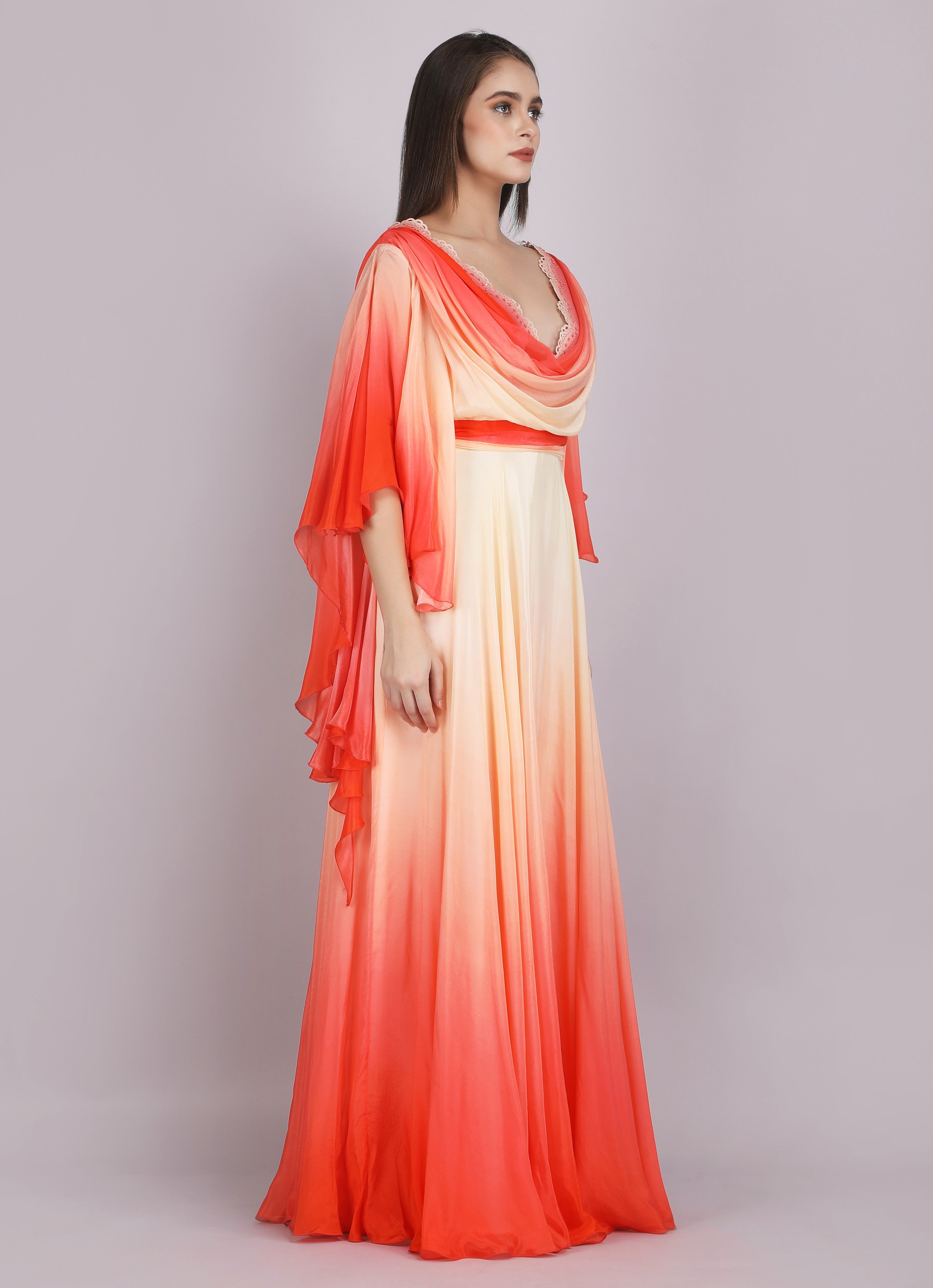 Sunset Glow Gown