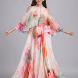 Floral Maze Printed Dress