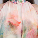 Floral Maze Printed Dress