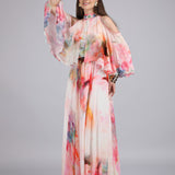 Floral Maze Printed Dress