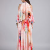 Floral Maze Printed Dress