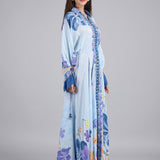 Petals Below Placement Printed Dress