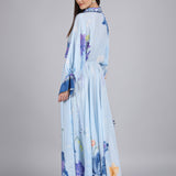 Petals Below Placement Printed Dress