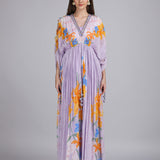 Amethyst Bloom Printed Kaftan