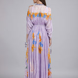 Amethyst Bloom Printed Kaftan
