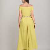 Aurora Glow Yellow Jumpsuit