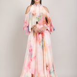 Floral Maze Printed Dress