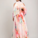 Floral Maze Printed Dress