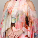 Floral Maze Printed Dress