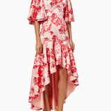Asymmetric Midi Dress