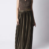 Brown Jersey Dress
