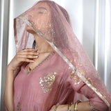 Dusty Pink Kurta Sharara Set