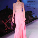 Rose Quartz Illusion Gown