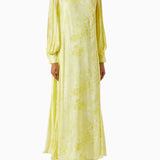Layered Maxi Dress in Chiffon & Georgette